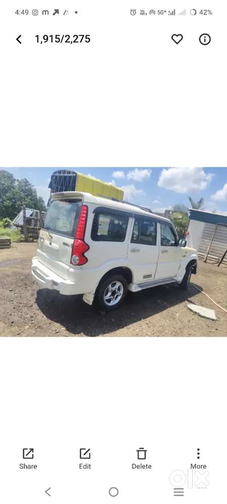 Mahindra Scorpio 2011 Diesel 100000 Km Driven