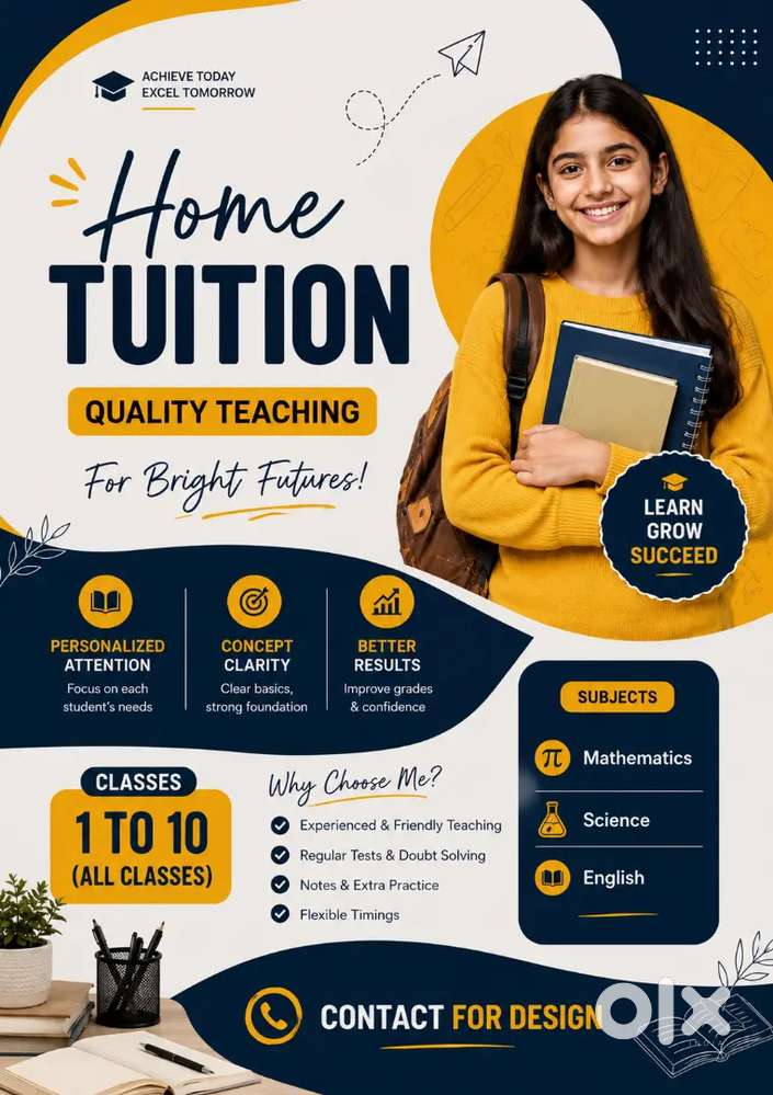Home tutor 1 to 10 class