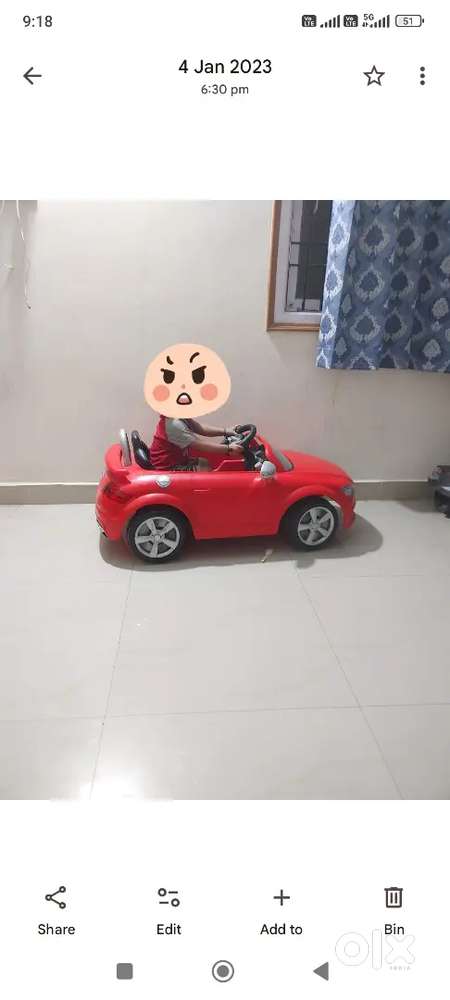 Audi Kids Electric Car &ndash; Excellent Condition