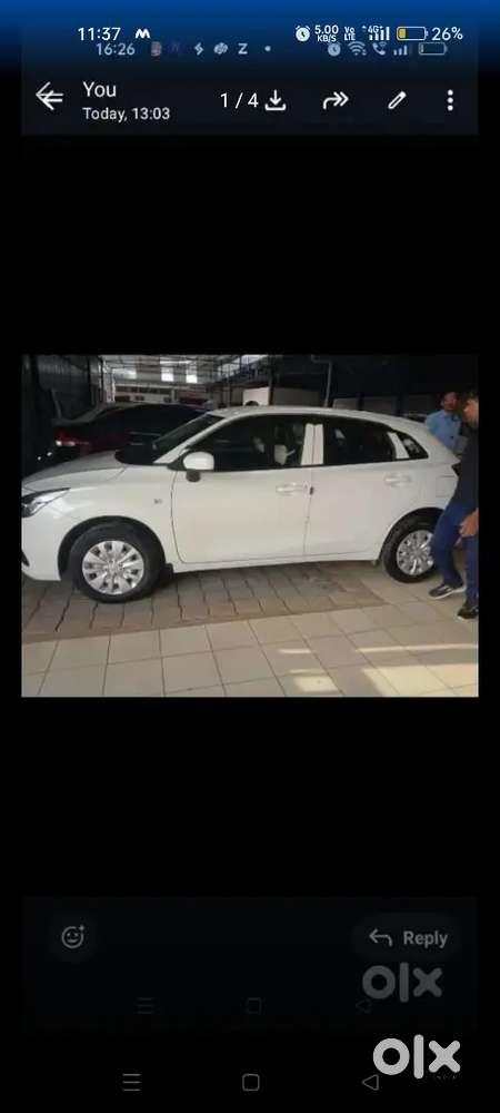 Well Maintained And Less Driven Maruti Suzuki Baleno White