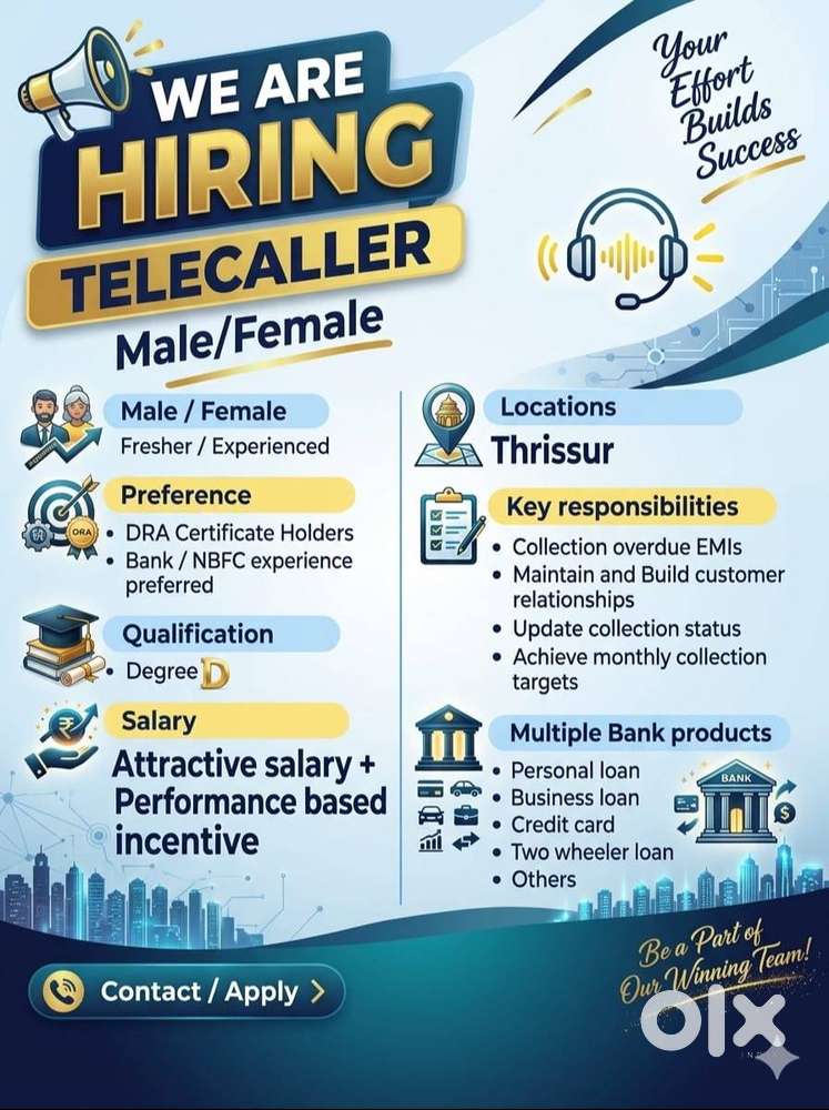 TELECALLER - THRISSUR