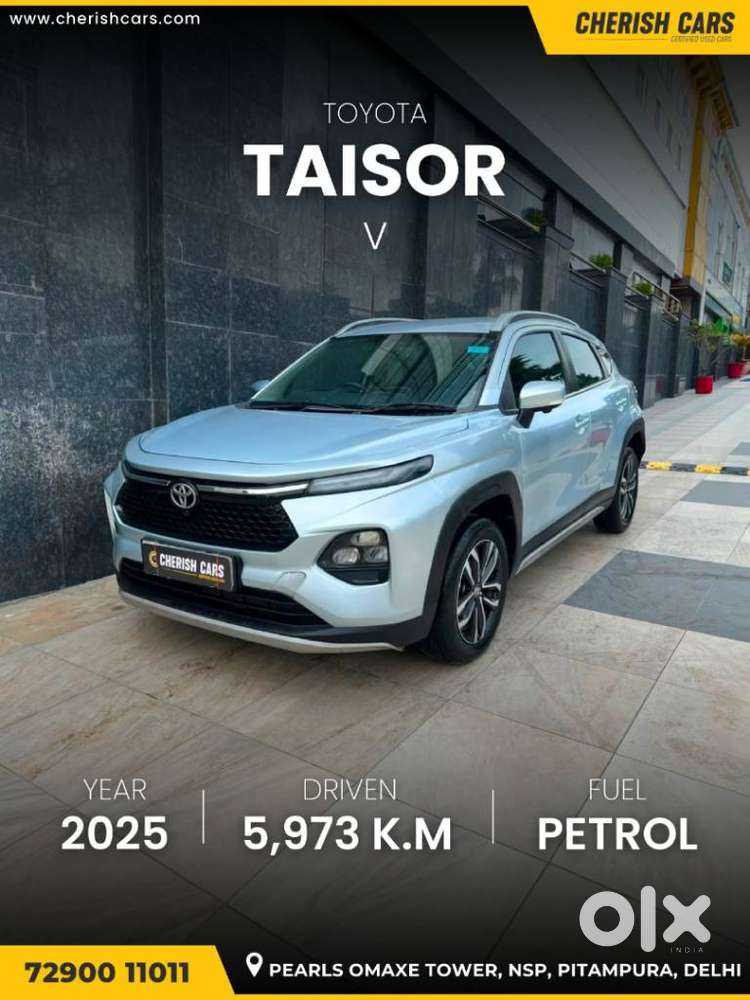 Toyota Urban Cruiser Taisor V 1.0 Petrol Mt, 2025, Petrol