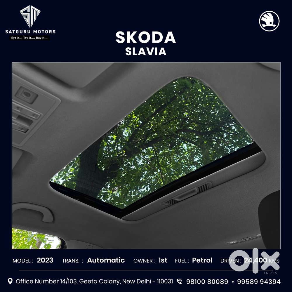 Skoda Slavia 1.0 Tsi Style At, 2023, Petrol