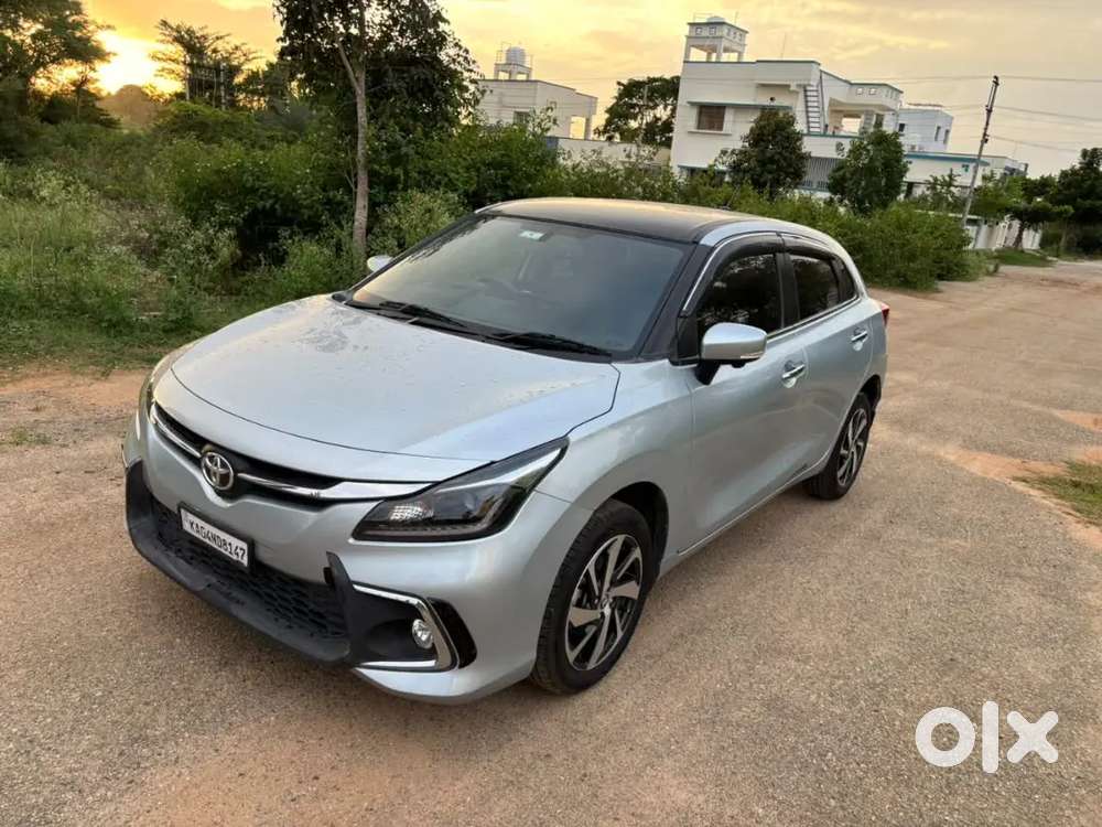 Toyota Glanza V 2024 Model Single Owner Only 23000 Km Driven