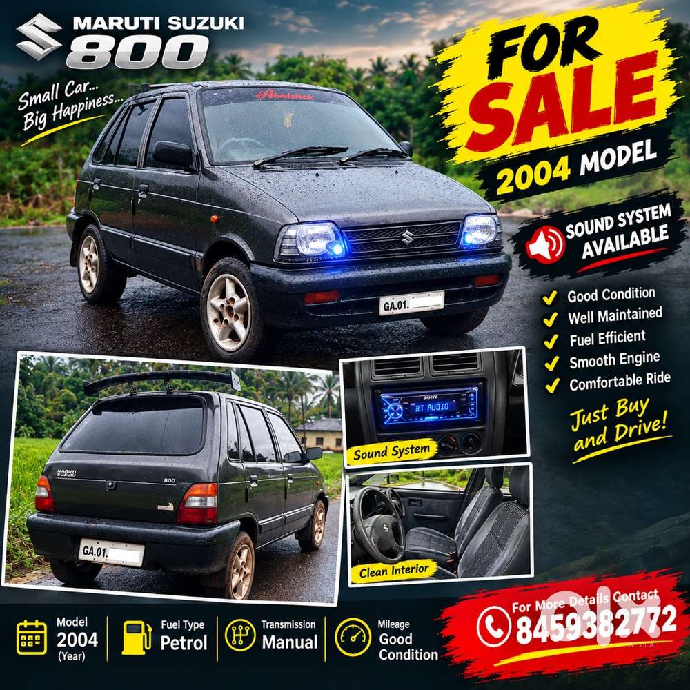 Maruti Suzuki 800 2004 Petrol Well Maintained