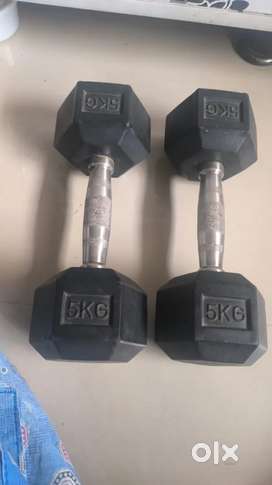 Dumbell Used Gym Fitness equipment for sale in Ghatkopar West OLX