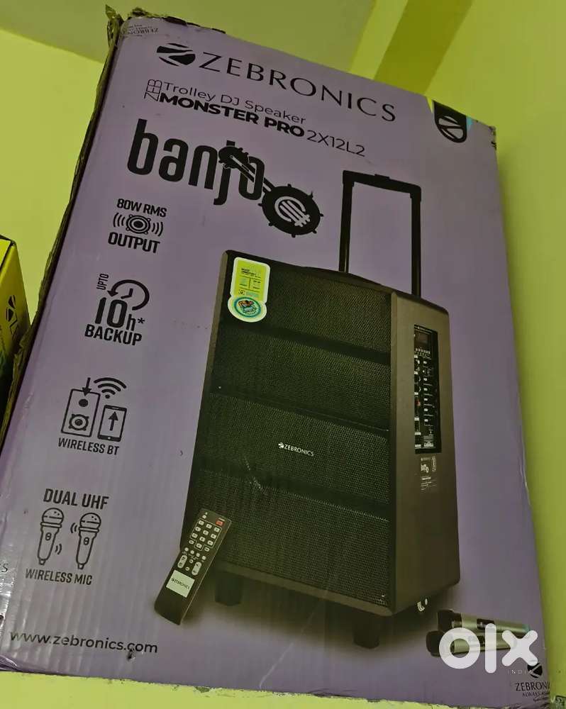 ZEBRONICS SPEAKER.
