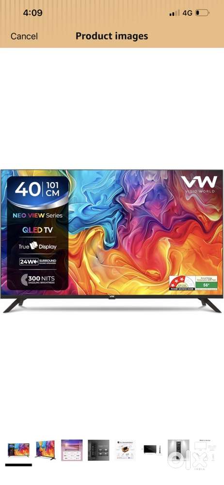VU led TV for sale