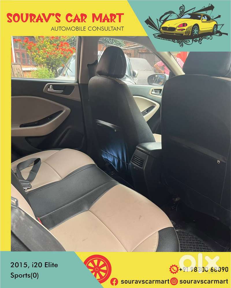Hyundai I20 Sportz Option 1.2, 2015, Petrol