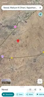 2 plots near pachpadra with 2 connected highway