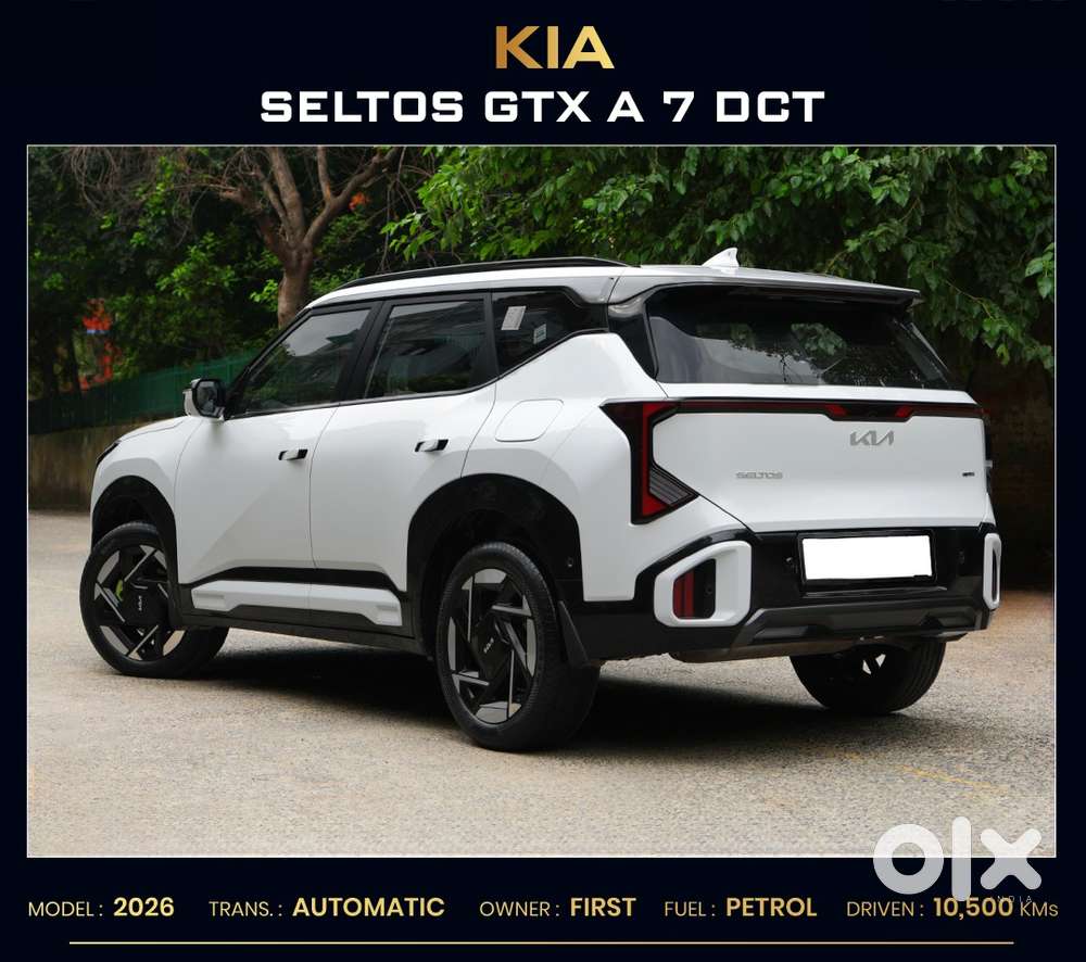 Kia Seltos Gtx Plus 1.5 Turbo Petrol Dct, 2026, Petrol