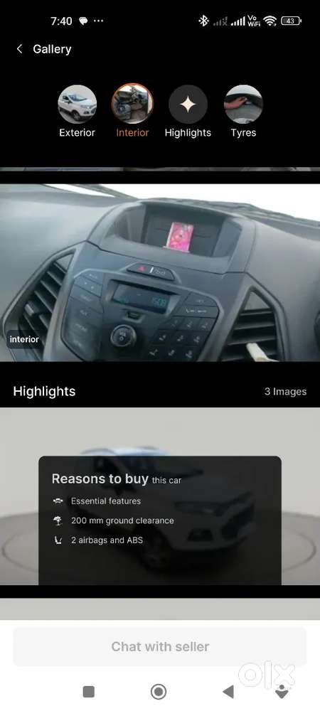 Excellent Condition 1.5 L Diesel Eco Sport Trend Plus Variant