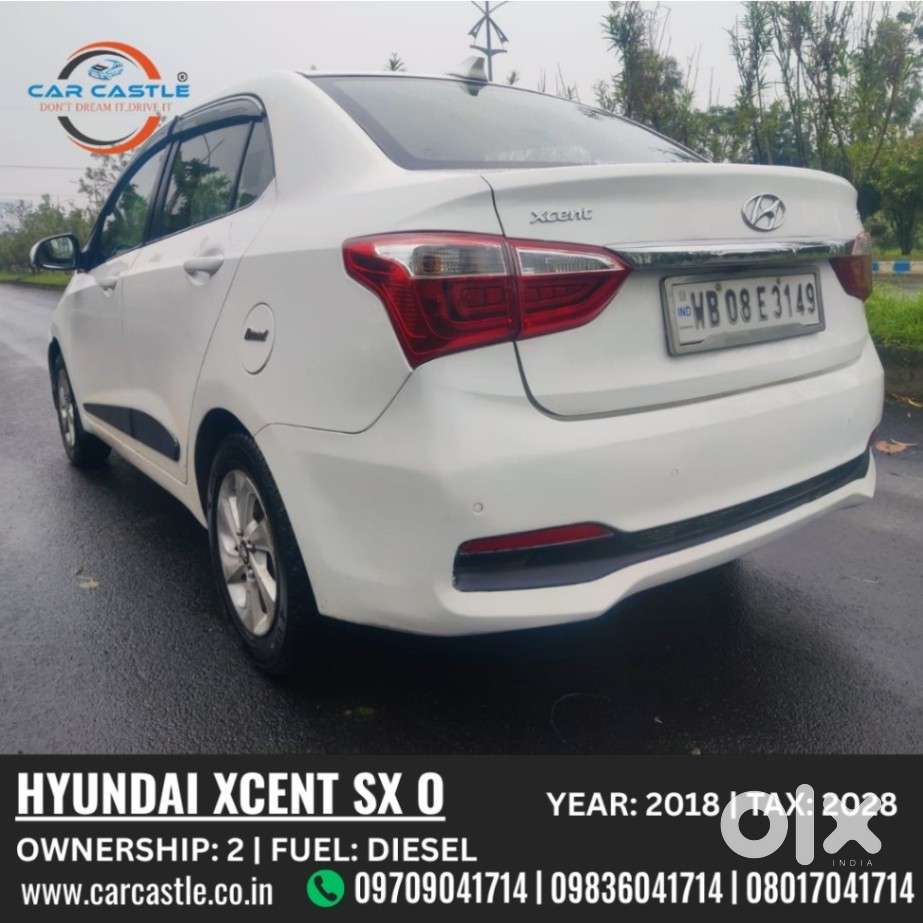 Hyundai Xcent Sx 1.2 (o), 2018, Diesel
