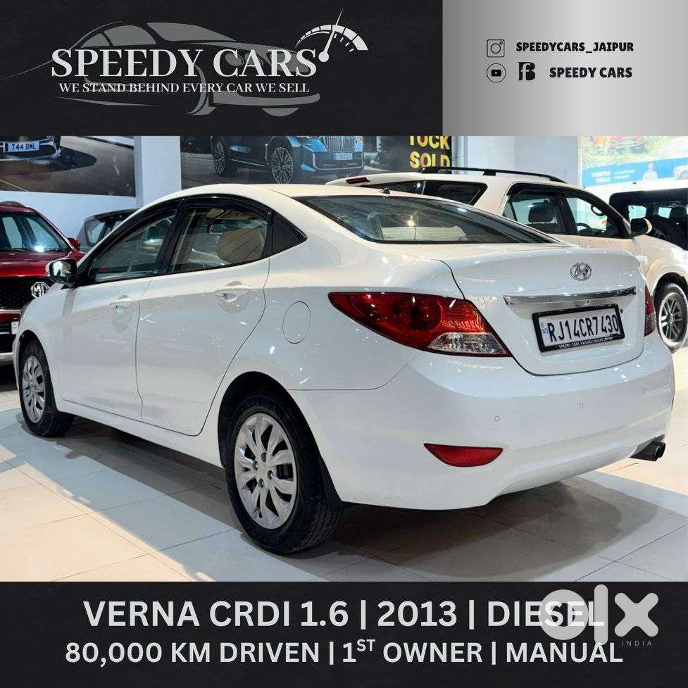 Hyundai Verna 1.6 Crdi, 2013, Diesel
