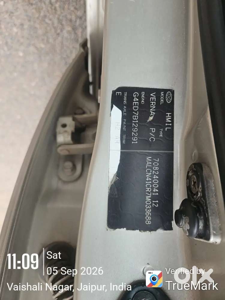 Hyundai Verna 2009 Petrol Manual