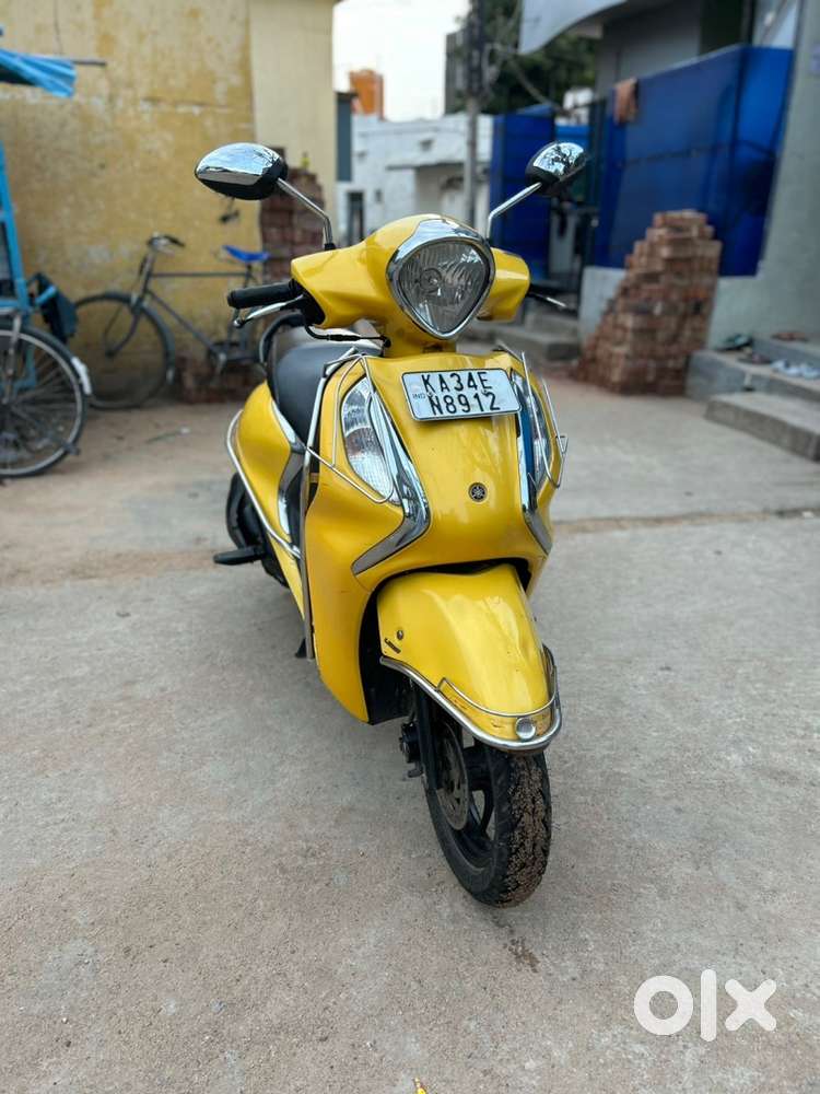 Fascino 125 Price Yamaha Fascino Bs6 Yellow Colour Fascino Scooty