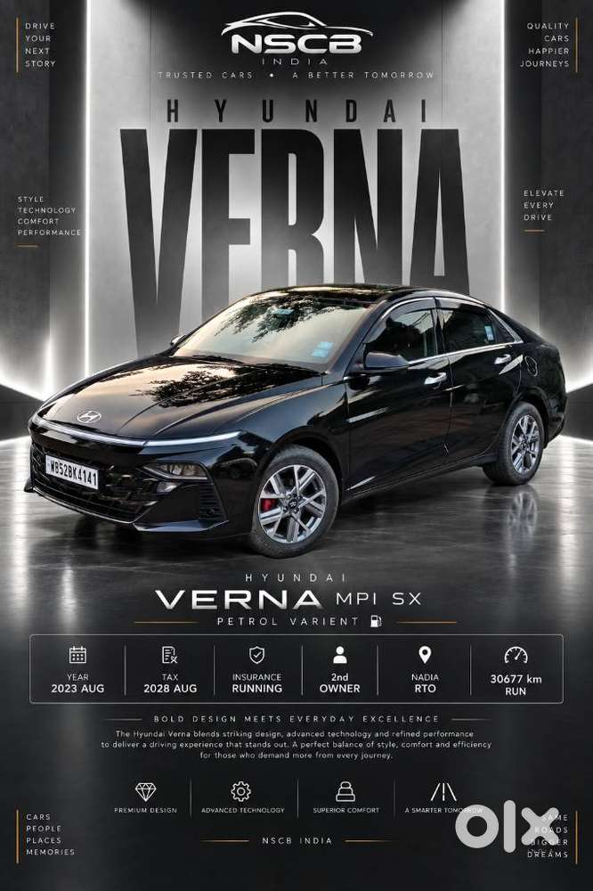 Hyundai Verna, 2023, Petrol