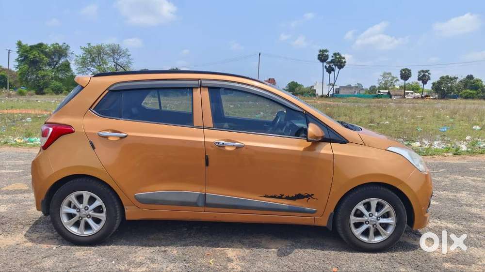 Hyundai Grand I10 Orange