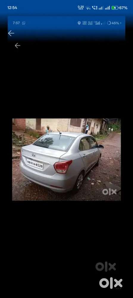 Hyundai Xcent 2015 Petrol 61969 Km Driven