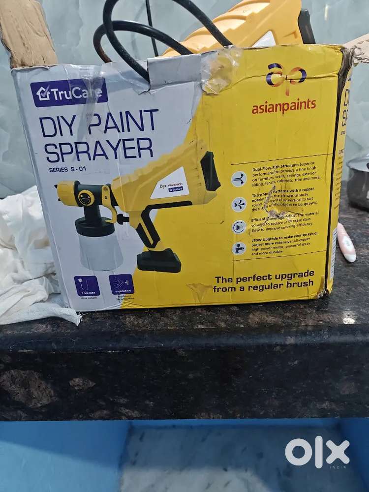 Asian paints spray paint machine one time use only