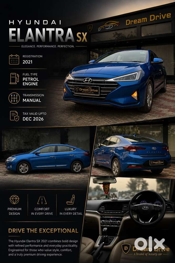 Hyundai New Elantra 1.8 Sx Mt Vtvt, 2021, Petrol