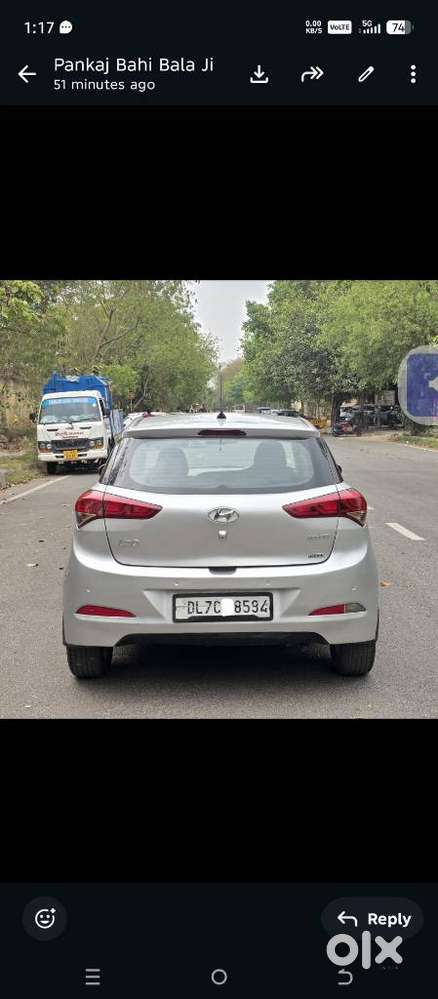 Hyundai I20 Sportz 1.2 Mt, 2016, Petrol