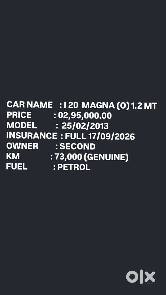 Hyundai I20 [2008-2012] 1.2 Magna (o), 2013, Petrol