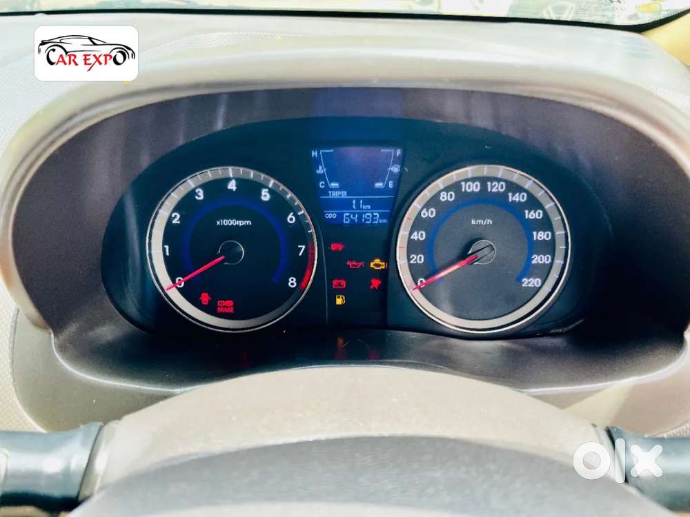 Hyundai Verna Vtvt 1.6 Sx, 2012, Petrol