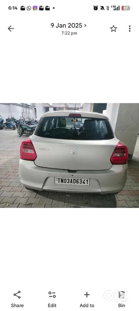 Maruti Suzuki Swift Vxi 2021