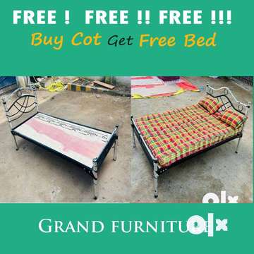 Cot Sale Steel cot single double queen size king Bed FS56KOLV Beds Wardrobes 1771546532