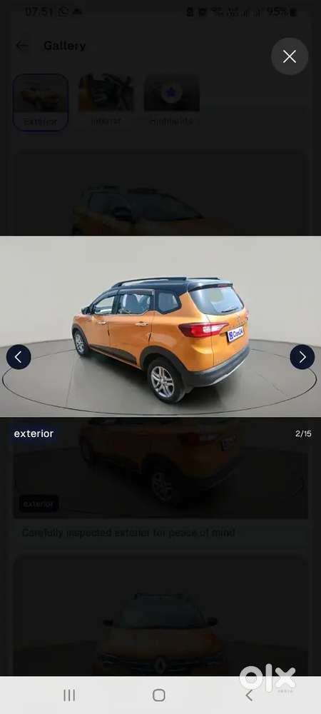 Renault Triber 1.0 Rxz 2021 Dual Tone