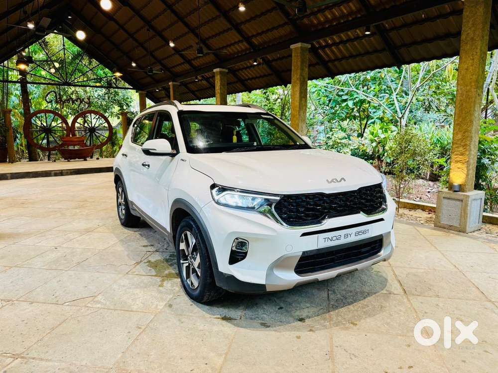 Kia Sonet White Well Maintained Car For Sale – Excellent Condition