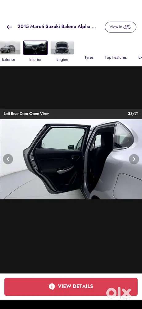 Maruti Suzuki Baleno 2015 (direct From Owner)