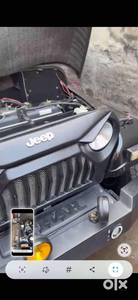Fully Modified Black Thar For Sale In Mumbai
