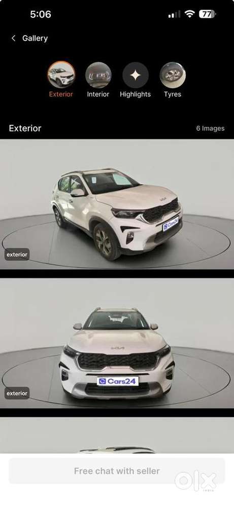 Kia Sonet 2023 Diesel Automatic Well Maintained
