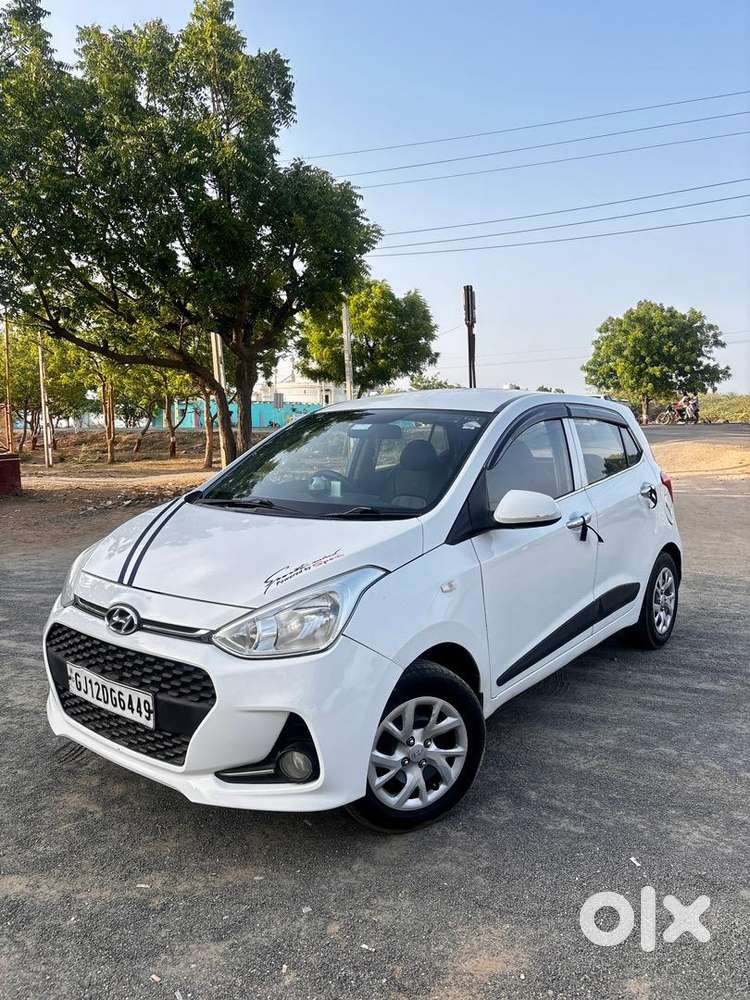 Grand I10  1 Owner  Year=2018 Petrol+cng Company Fitting Type..!