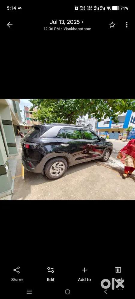 Hyundai Creta Facelift 2025 Petrol 3996 Km Driven