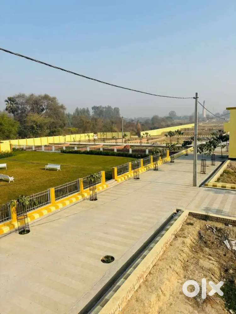 सुल्तानपुर रोडपर आईटी सिटी नगराम रोडपर plots Bank प्लॉट्स सेवई