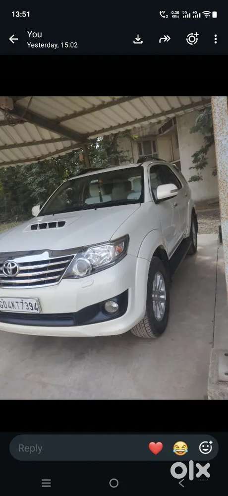 Toyota Fortuner 2013 Diesel Well Maintained