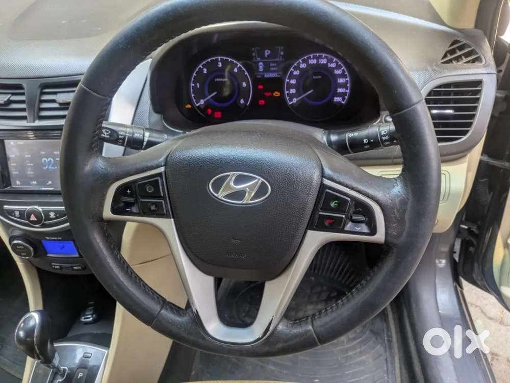 Hyundai Verna Fluidic 1.6 Vtvt Sx Automatic, 2012, Petrol
