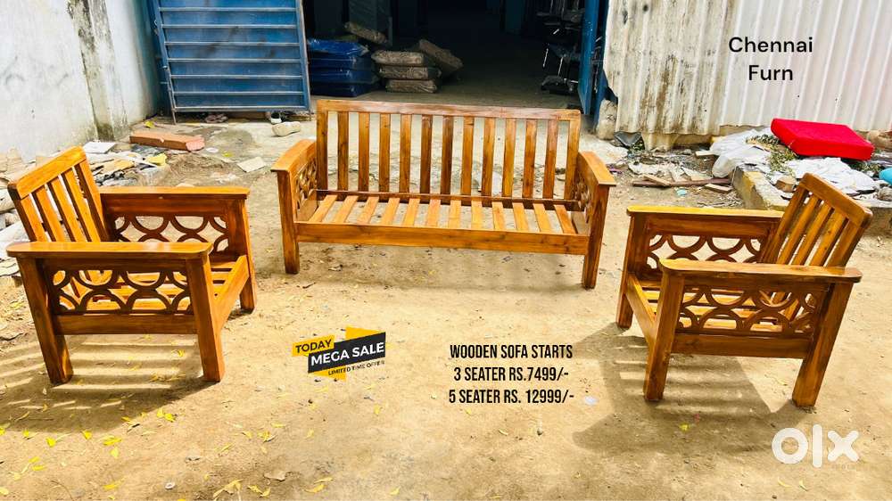 Sofa set wooden sofa set new 4K NEW WOODEN SOFA EWRF45646 OTTIAMBAKKA Sofa Dining 1771451418