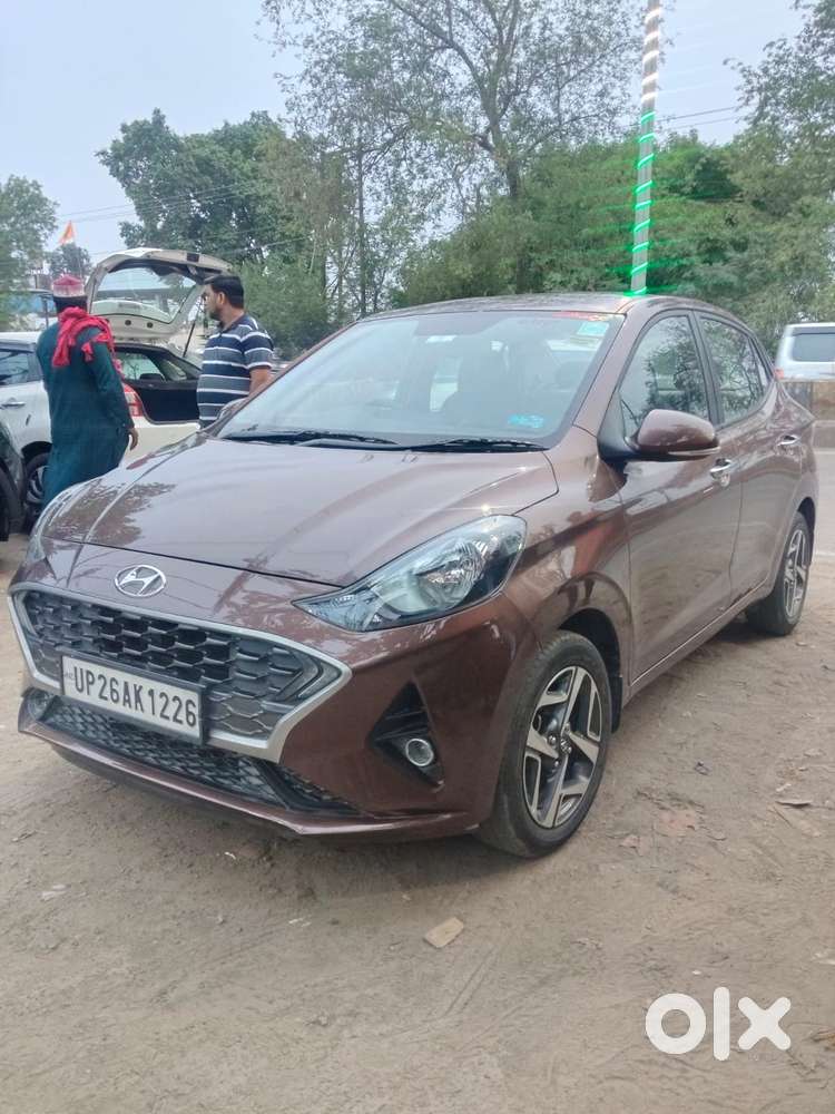 Hyundai Aura Sx (o) Manual, 2021, Petrol