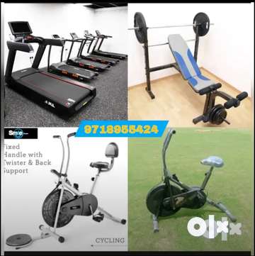 All gym equipment exercise cycle and treadmill Gym Fitness 1731209918