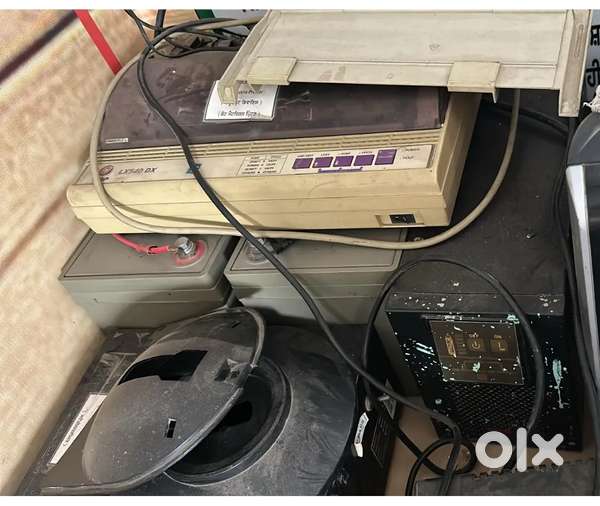 We buy old battery 100 a and old printer dot matrix