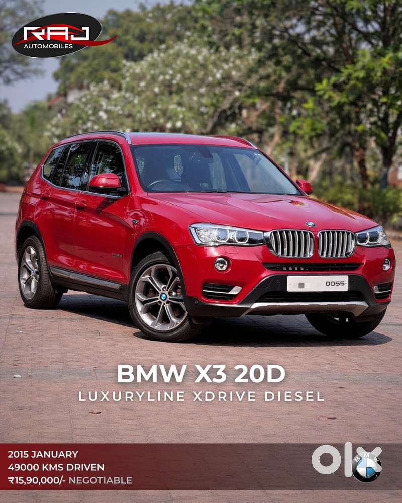 Bmw X3 Xdrive 20d Luxury Line, 2015, Diesel