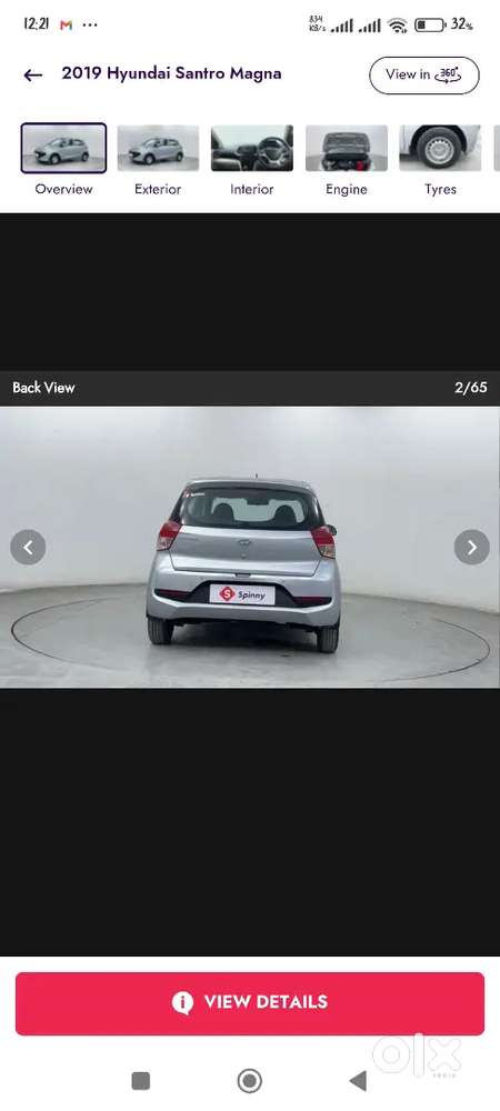 Hyundai Santro Magna 2019 Car