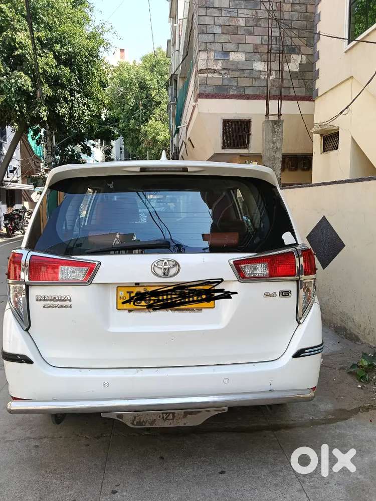 Toyota Innova Crysta 2018 Ending 2019 Registration