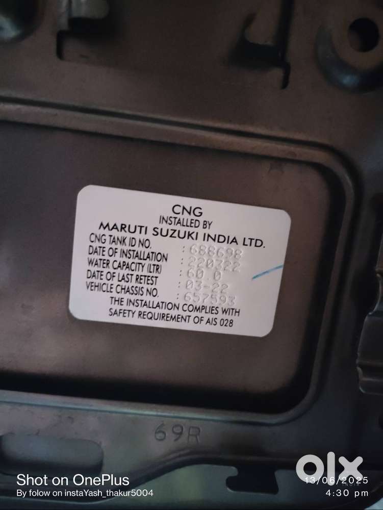 Maruti Suzuki Wagon R 2022 Petrol+ Cng Good Condition