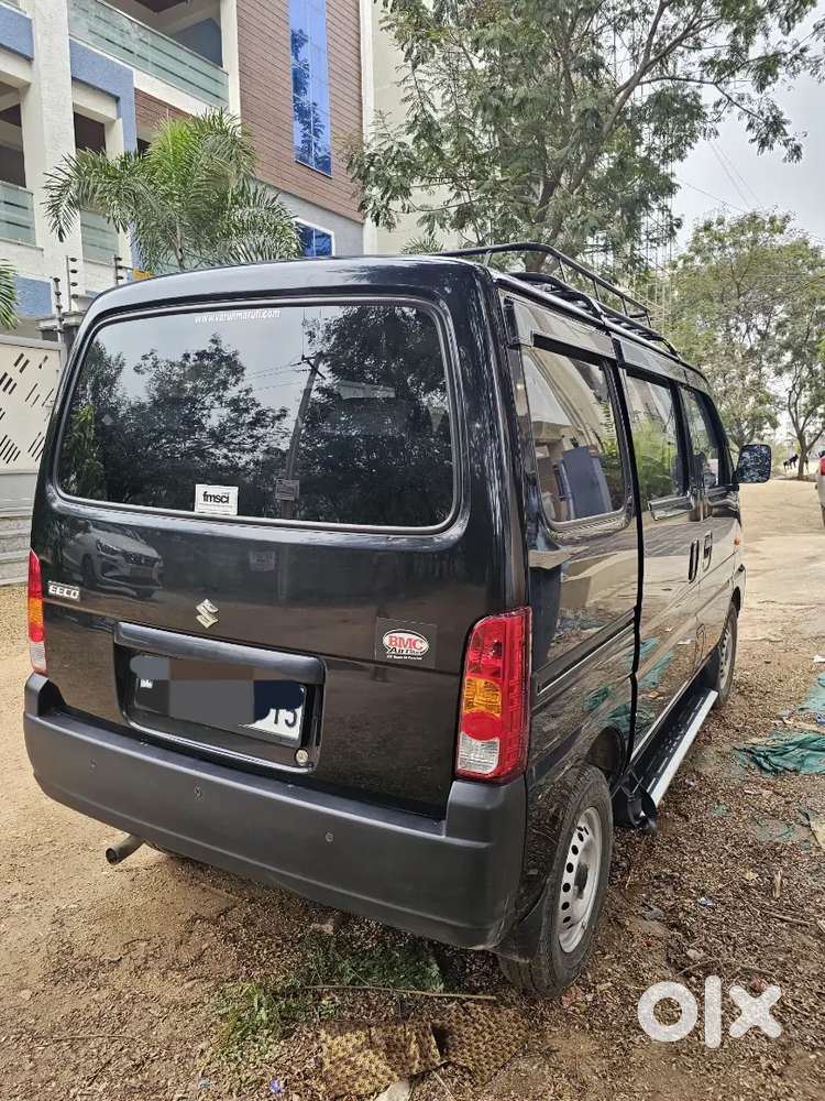 Modified Eeco With Ertiga Seats , 8 Seater Rare Black Color