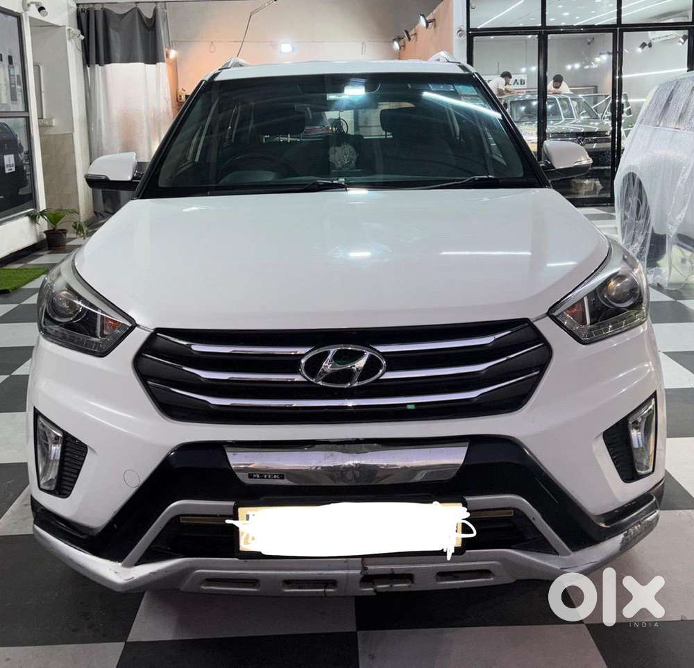 Hyundai Creta Sx+ 2017, Petrol, 100% Showroom Maintained